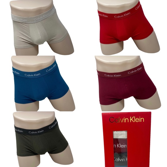 Calvin Klein Other - Calvin Klein Men’s Underwear Cotton Stretch 5 Pack Trunk Multi Size NB3394905